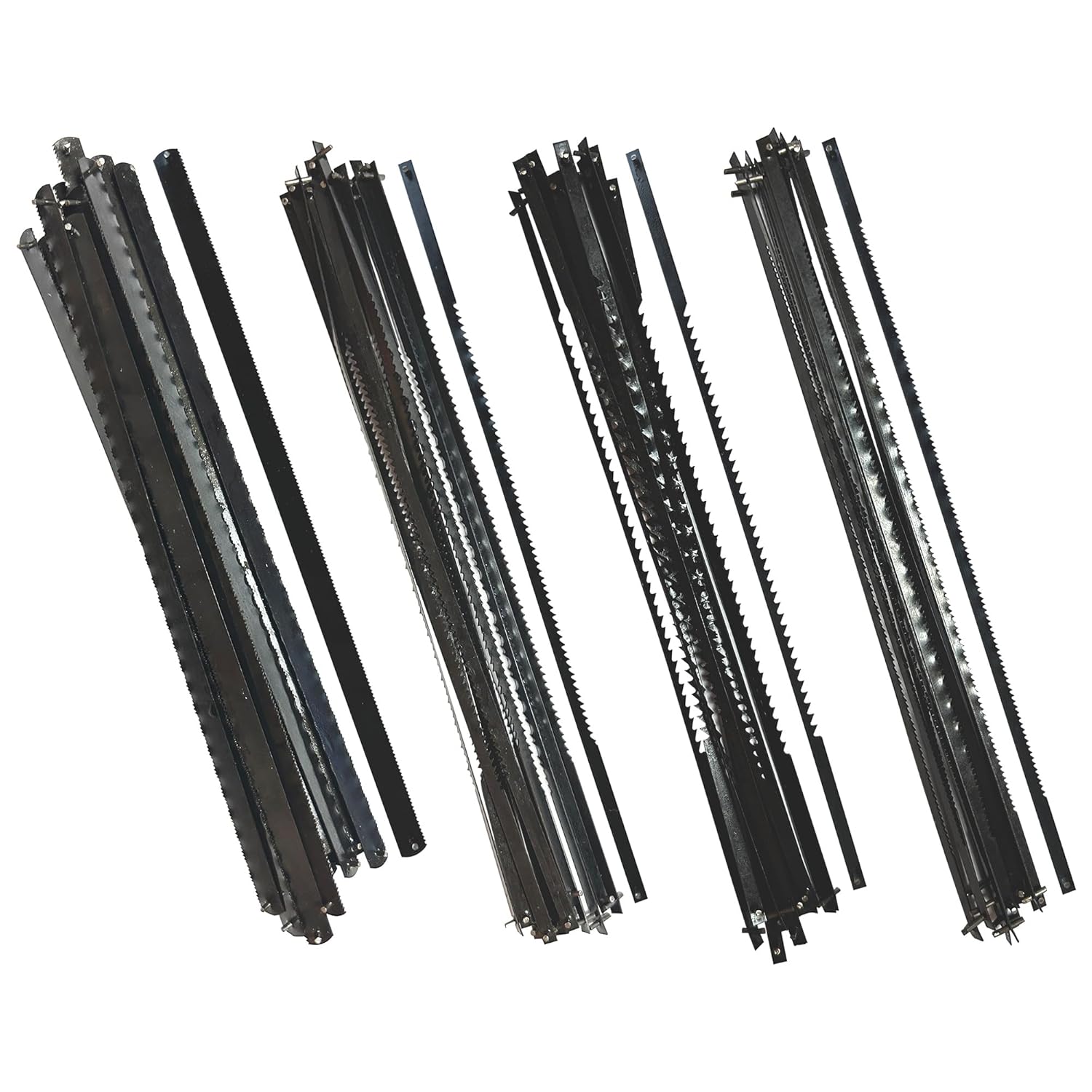 FOXBC 6-1/2 Coping Saw Blade Assortment with 10 TPI, 15 TPI, 20 TPI, 32 TPI - 48 Pack